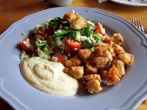 Chicken_popcorn_sallad